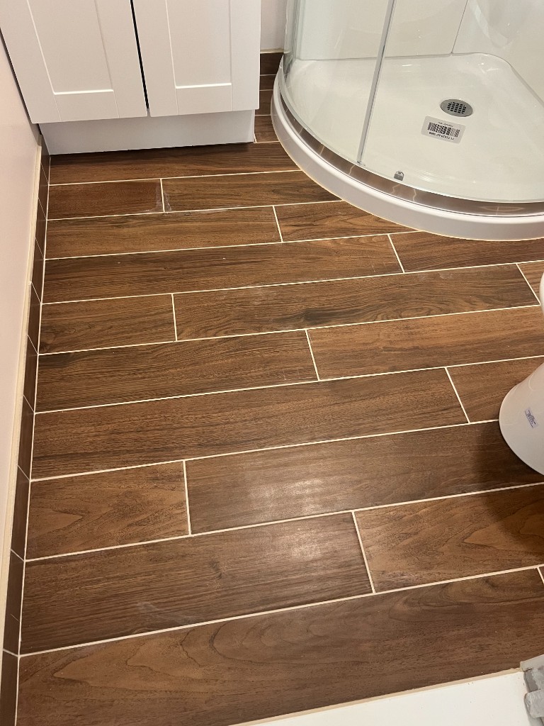 Hallway Flooring - After