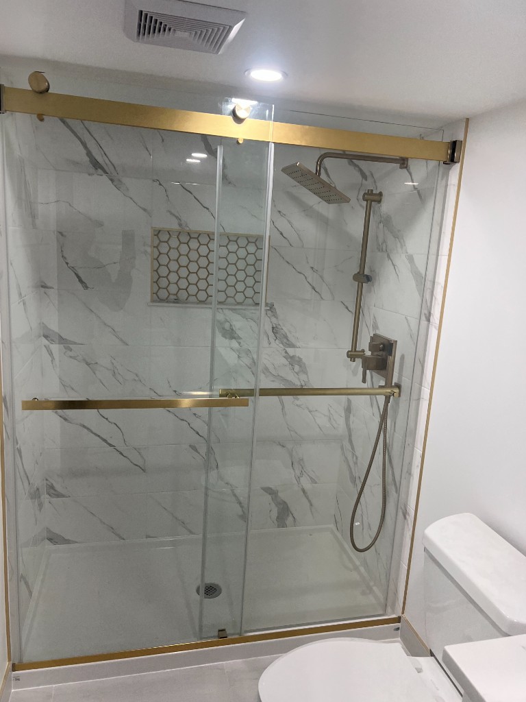 Shower Tiling - After