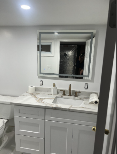 Vanity Installation - After